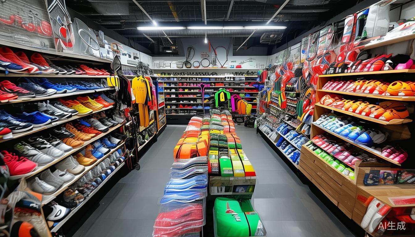 在博鱼体育用品店，消费者可以找到一应俱全的运动装备