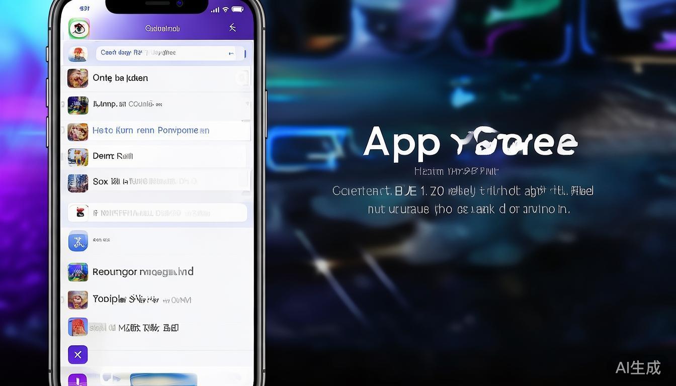 通过苹果应用商店搜索：打开苹果手机上的“App&nbsp;S
