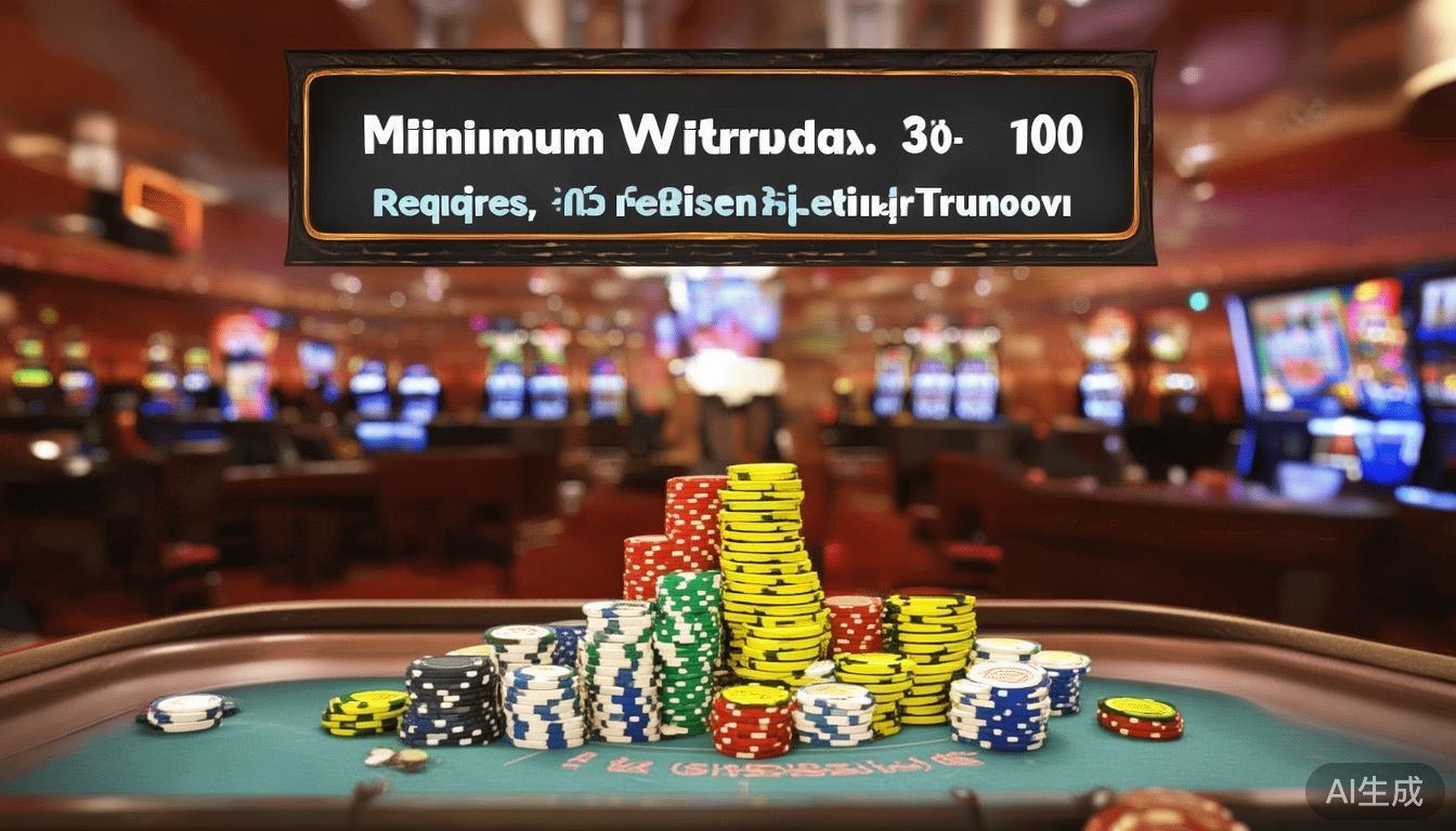 达成流水要求：除了最低金额外，提现前还需满足一定的